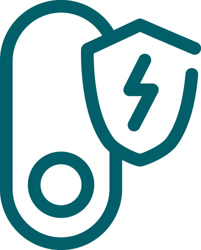 Nachrüstset Anschluss Wallbox (FI Typ A 25A, LS C16A 3p, HLAK 5p)